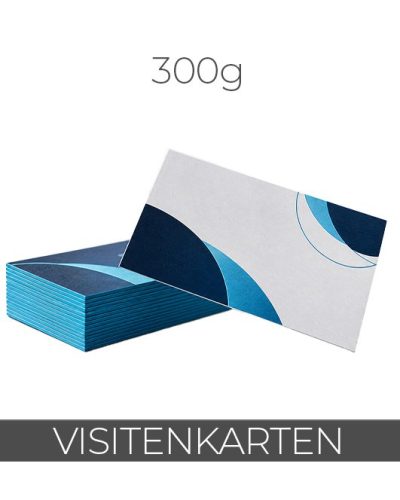Visitenkarten 300g Bilderdruck glänzend