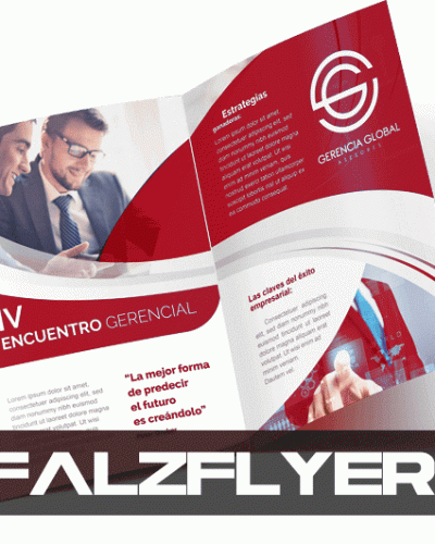 Din A5 Falzflyer