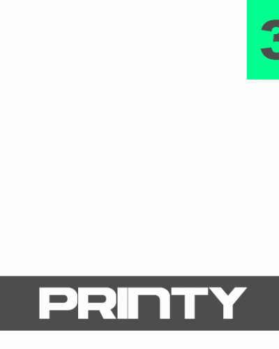 Stempel Printy Rund 3cm