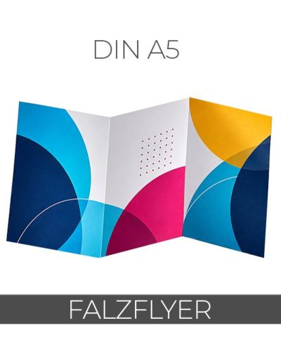 Din A5 Falzflyer
