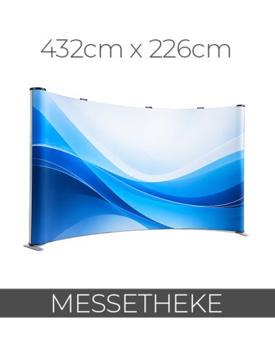 Messewand 432cm x 226cm