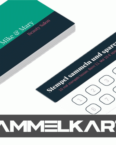 Sammelkarte 350g