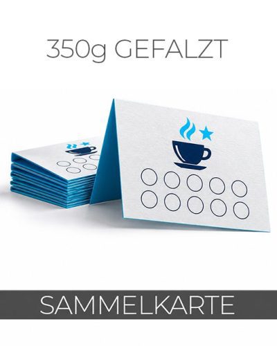 Sammelkarte Gefalzt 350g
